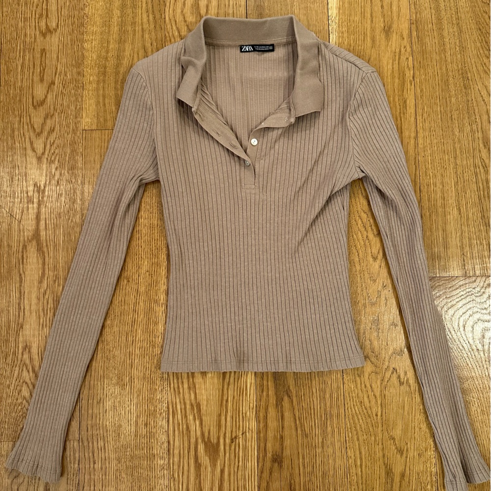 Zara Polo top